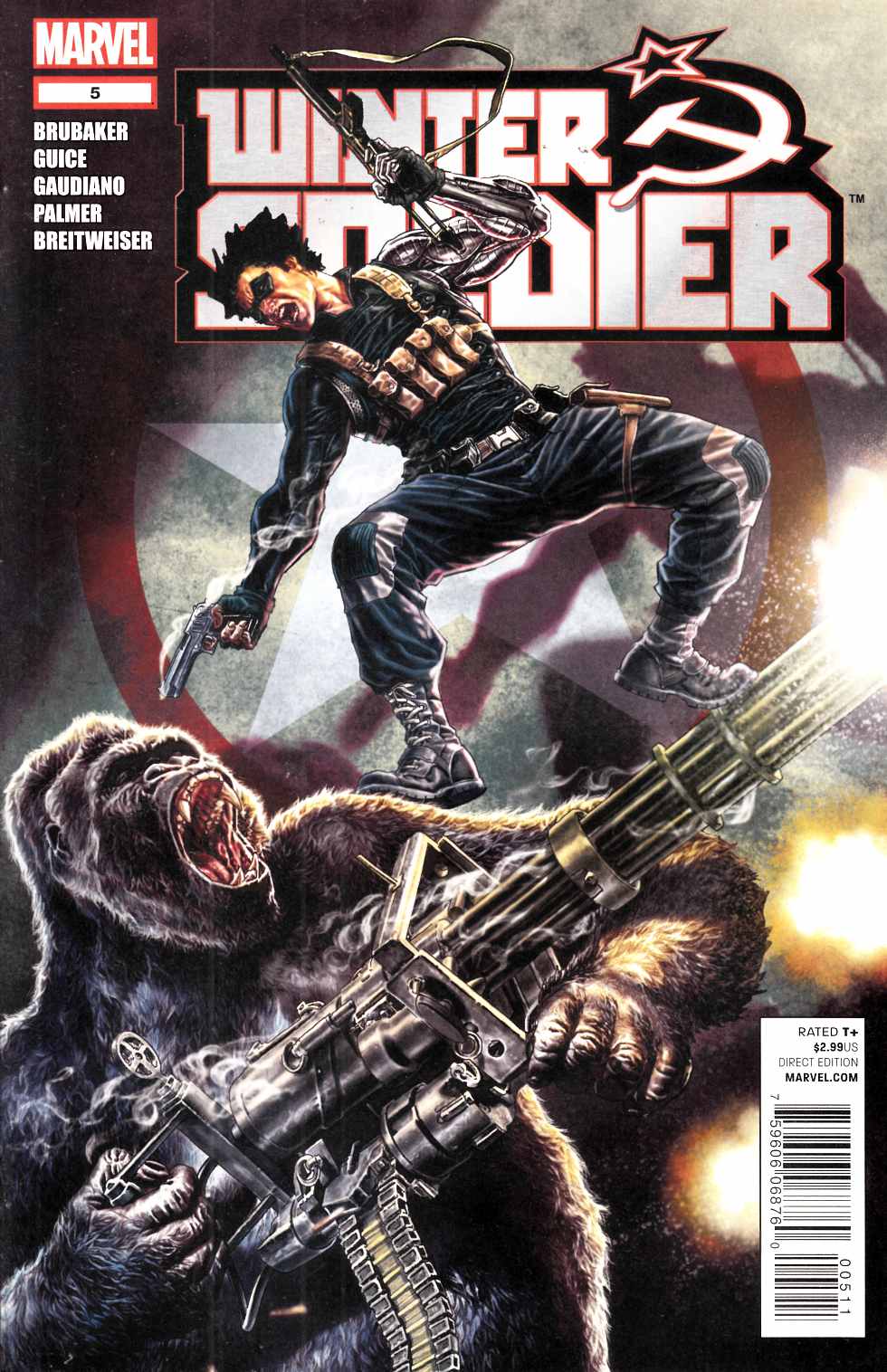 Winter Soldier #5 Near Mint (9.4) [Marvel Comic] THUMBNAIL