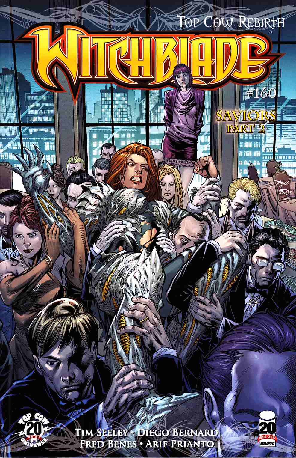 Witchblade #160 Bernard Cover Near Mint (9.4) [Image Comic] THUMBNAIL