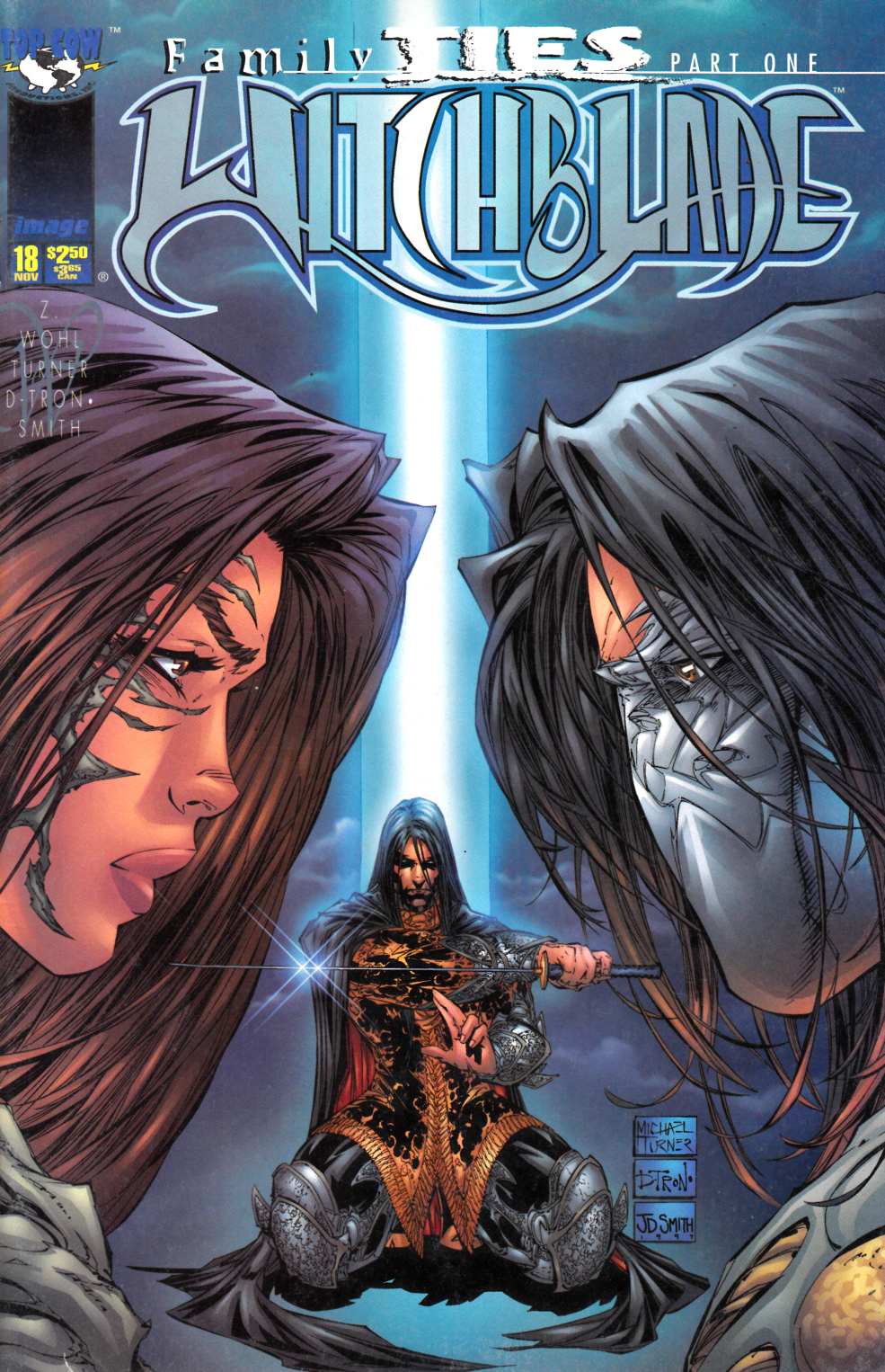 witchblade covers michael turner