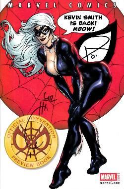 Marvel Comics Official Convention Preview Book 4x Signed [Comic] LARGE