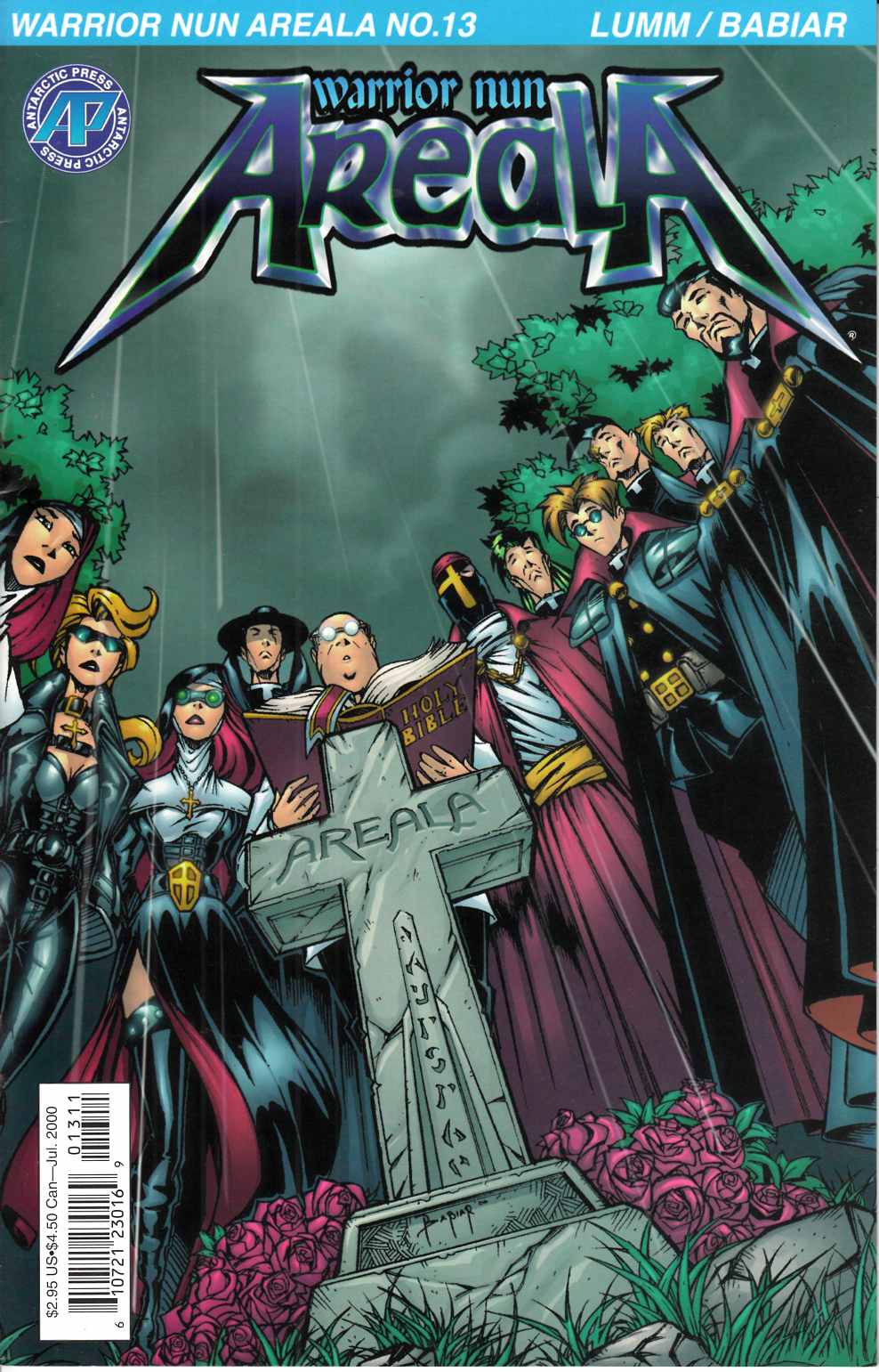 Warrior Nun Areala #13 Very Fine Minus (7.5)  [Antarctic Comic] THUMBNAIL