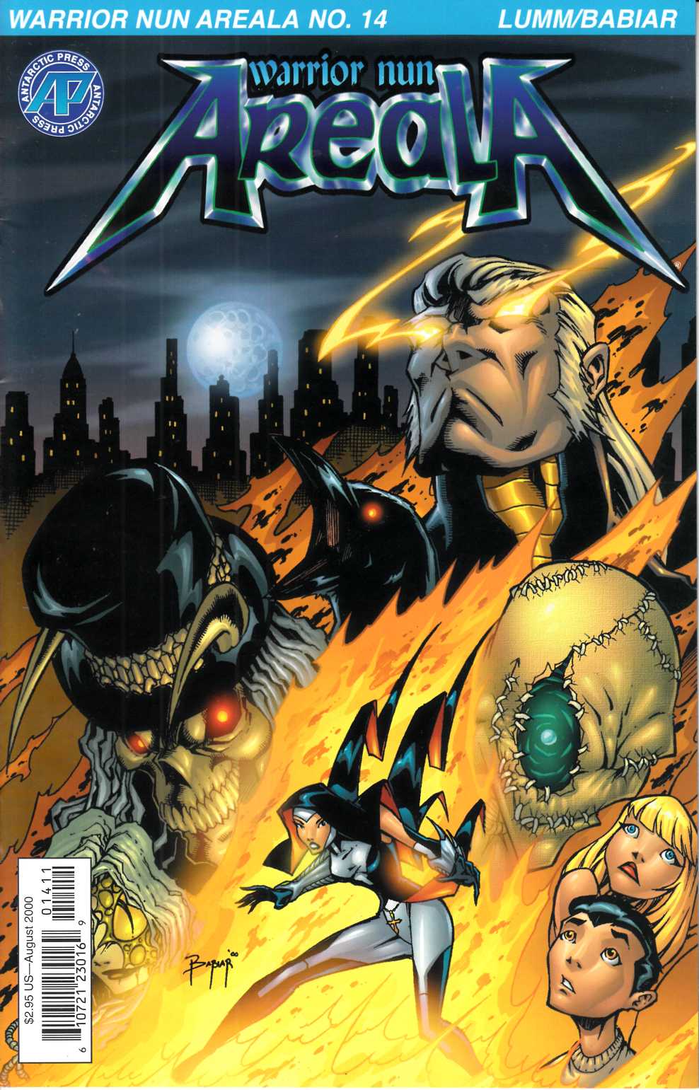 Warrior Nun Areala #14 Very Fine Minus (7.5)  [Antarctic Comic] THUMBNAIL