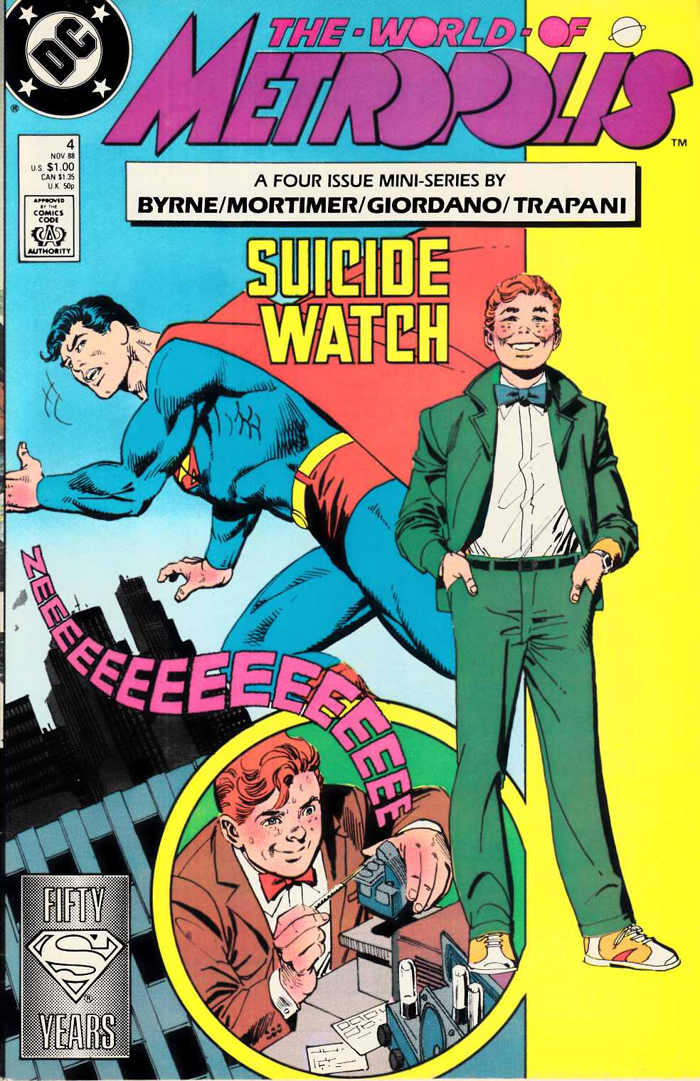 World of Metropolis #4 Fine (6.0) [DC Comic] LARGE