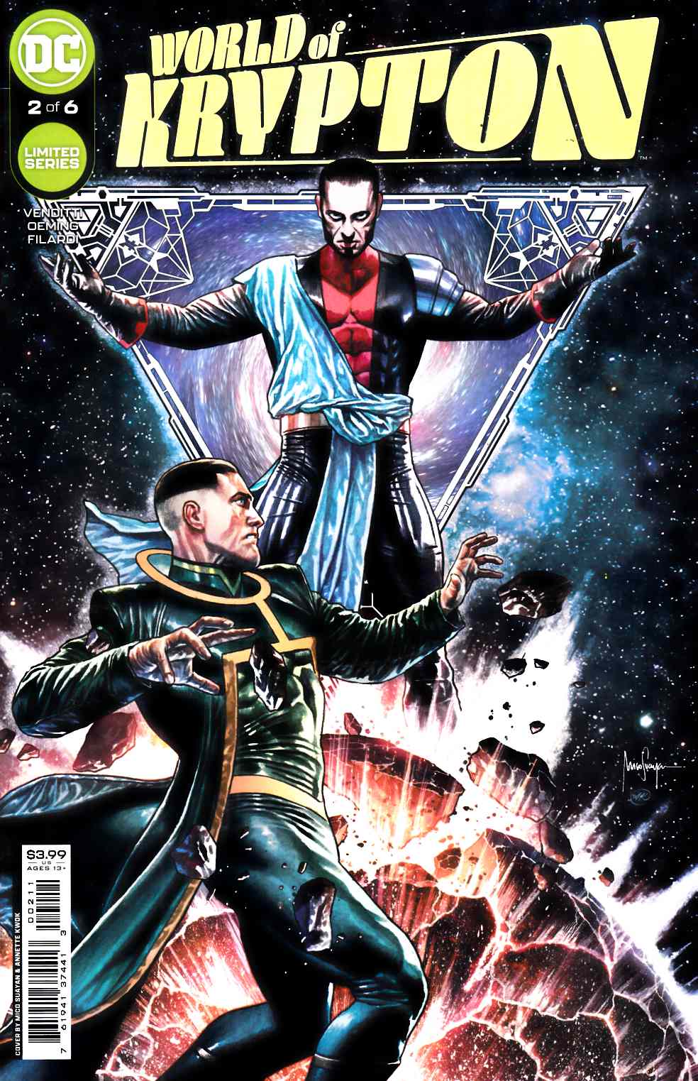 World of Krypton #2 Near Mint (9.4) [DC Comic] LARGE
