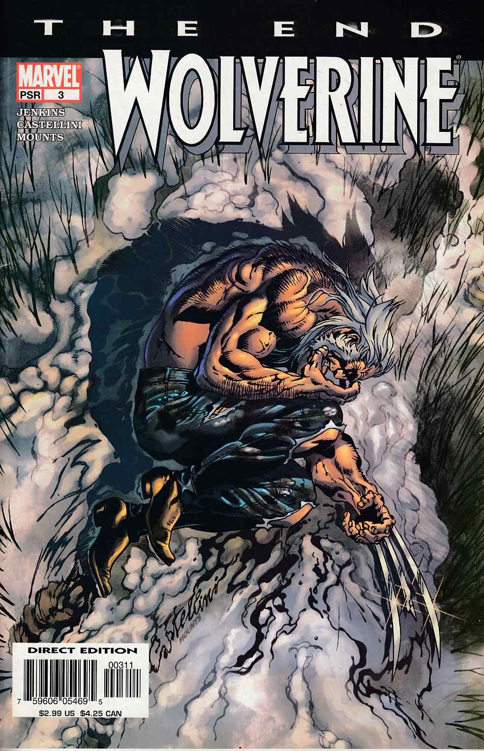 Wolverine The End #3 Very Fine (8.0) [Marvel Comic] LARGE