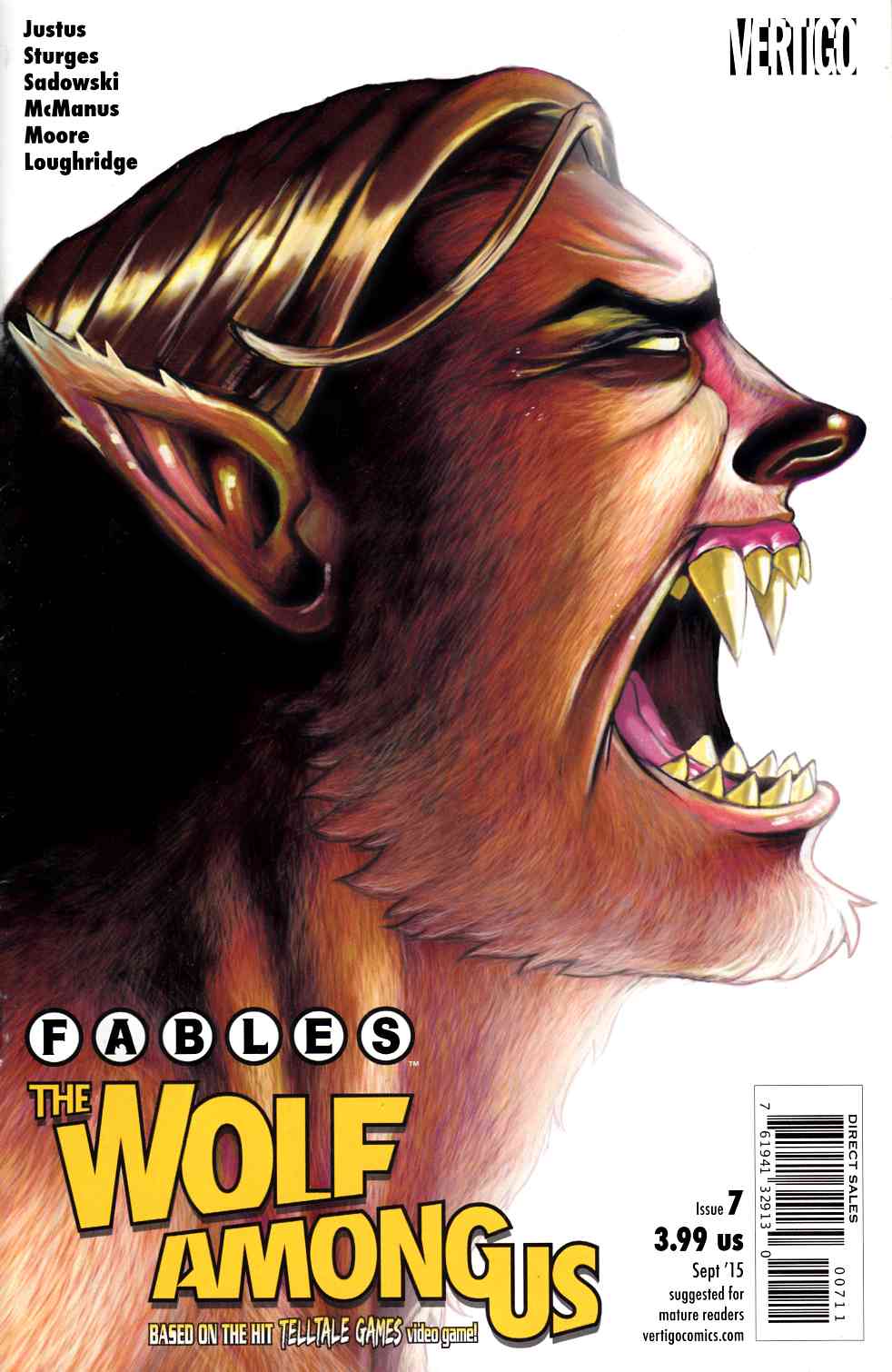 Fables the Wolf Among Us #7 [DC Comic] THUMBNAIL