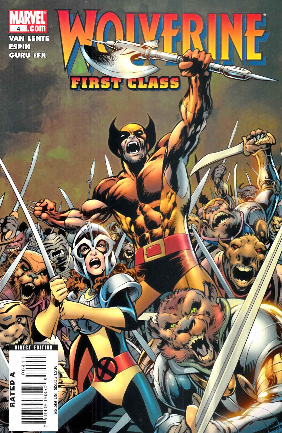 Wolverine First Class #4 Very Fine (8.0) [Marvel Comic] THUMBNAIL