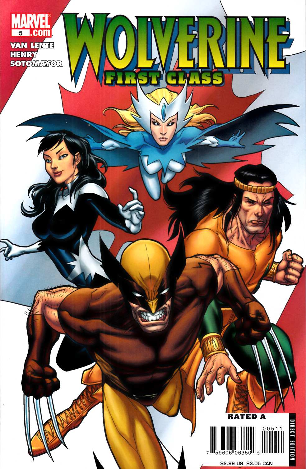 Wolverine First Class #5 Very Fine (8.0) [Marvel Comic] LARGE