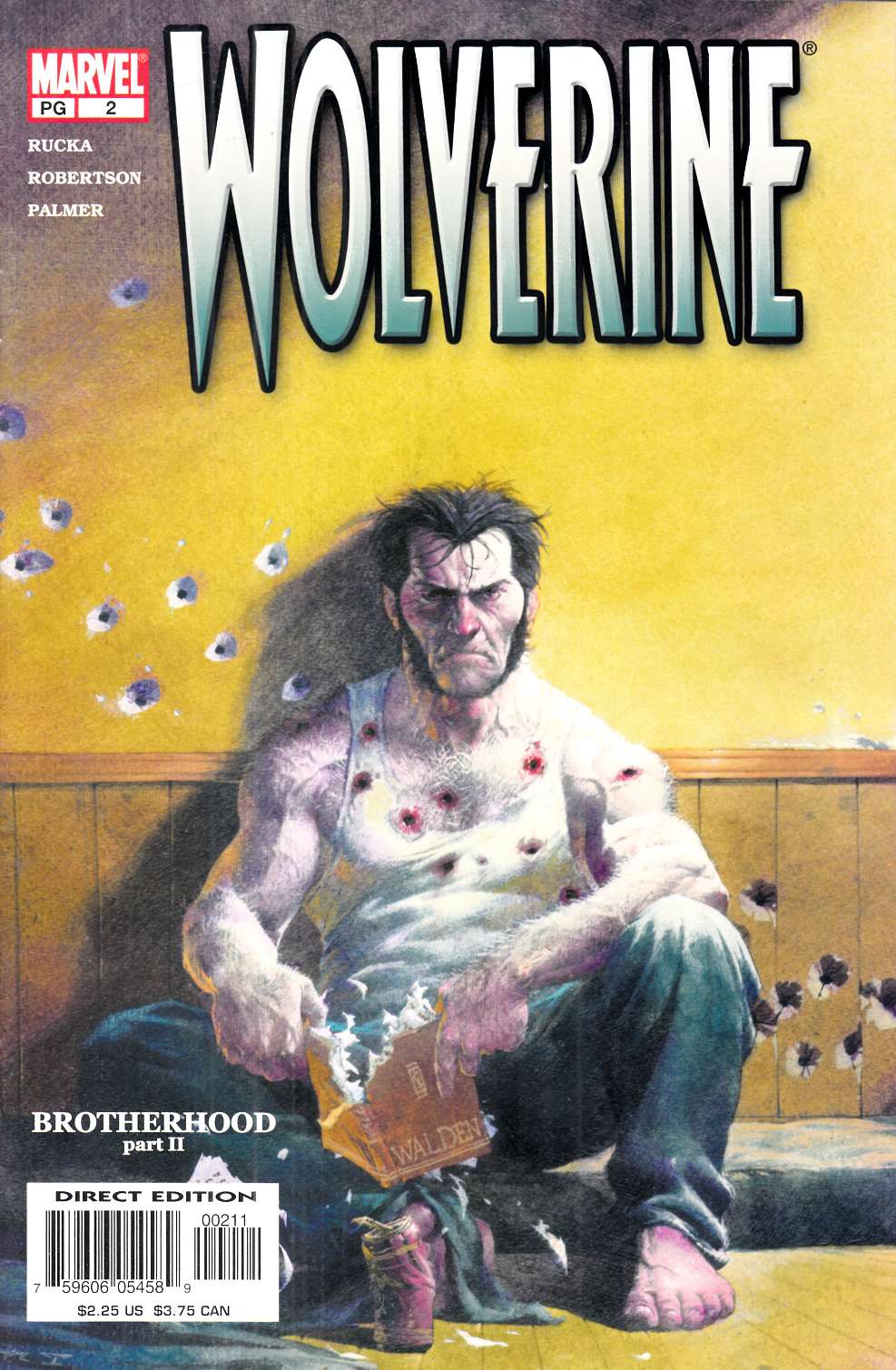 Wolverine #2 Near Mint Minus (9.2) [Marvel Comic] THUMBNAIL