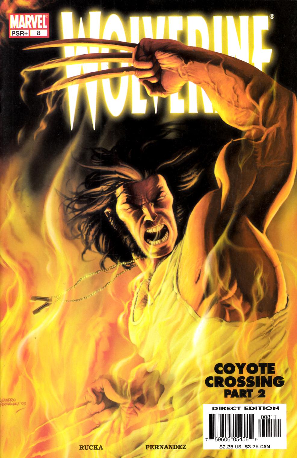 Wolverine #8 Near Mint (9.4) [Marvel Comic] THUMBNAIL