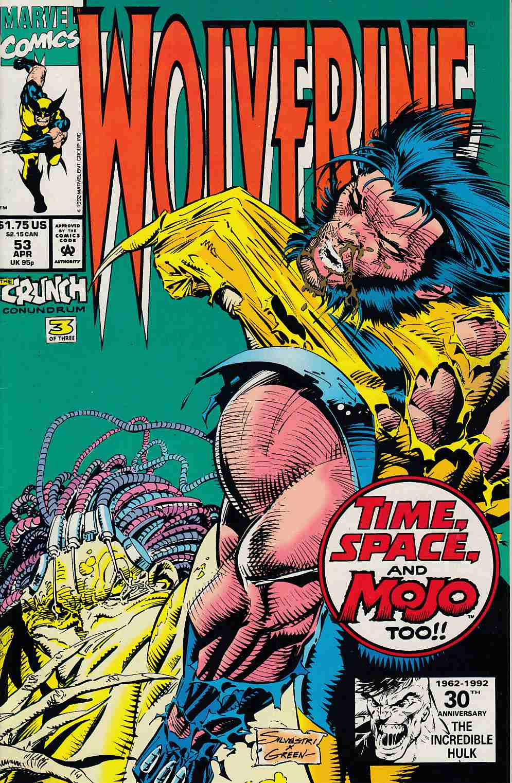 Wolverine #53 Near Mint (9.4) [Marvel Comic] THUMBNAIL