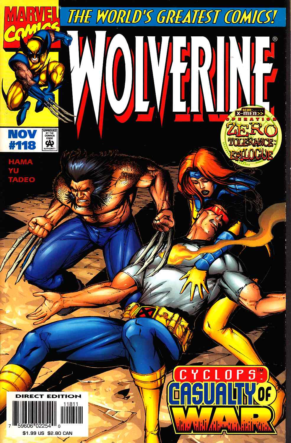 Wolverine #118 Near Mint (9.4) [Marvel Comic] LARGE