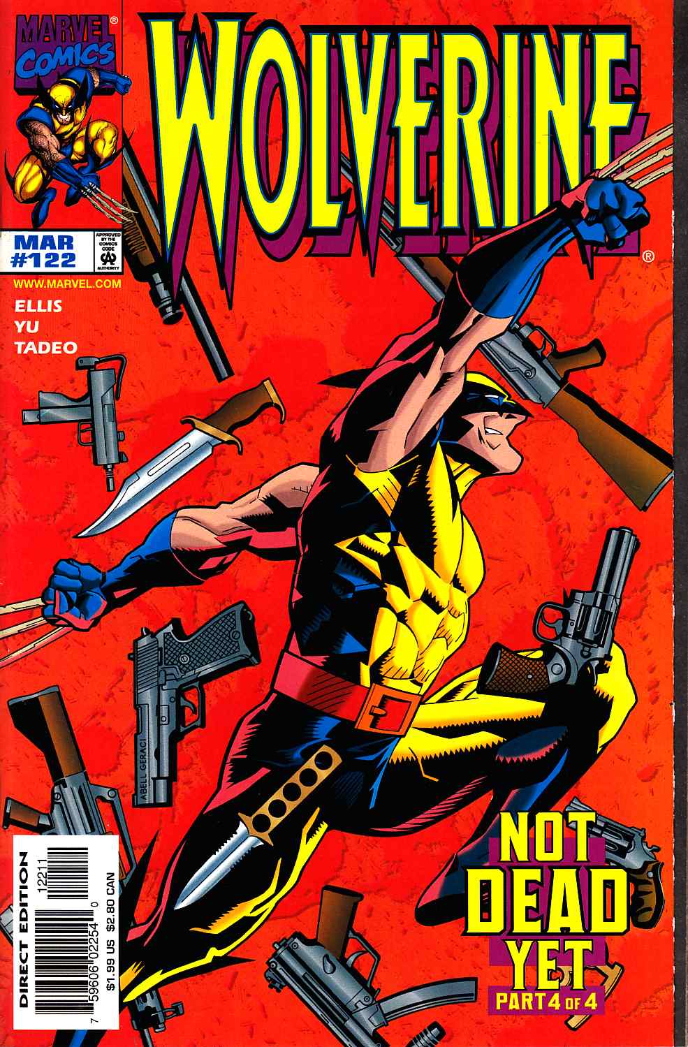 Wolverine #122 Fine Minus (5.5) [Marvel Comic] THUMBNAIL
