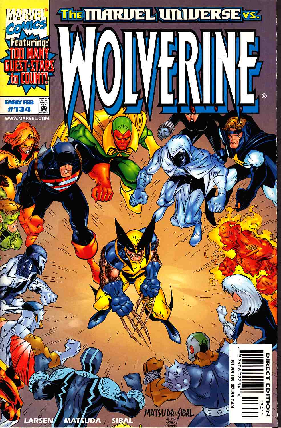 Wolverine #134 Near Mint (9.4) [Marvel Comic] LARGE