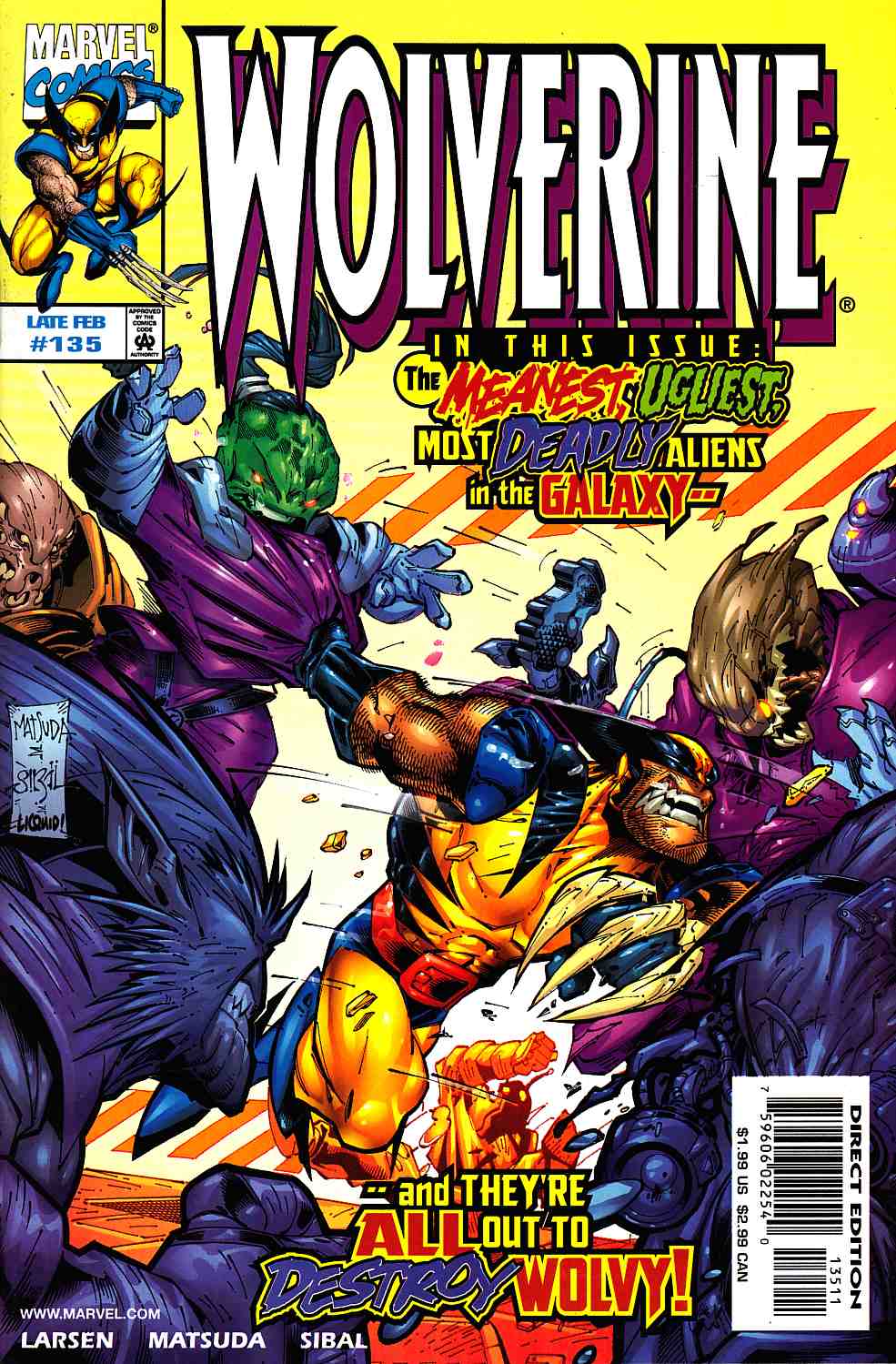 Wolverine #135 Near Mint (9.4) [Marvel Comic] LARGE