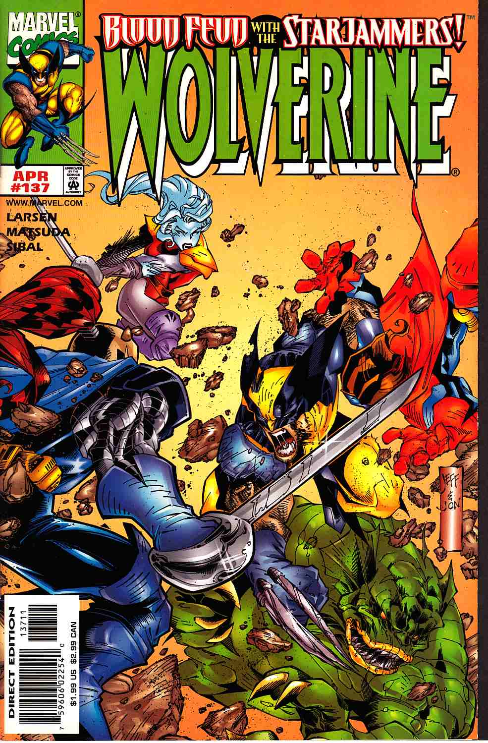 Wolverine #137 Near Mint (9.4) [Marvel Comic] LARGE