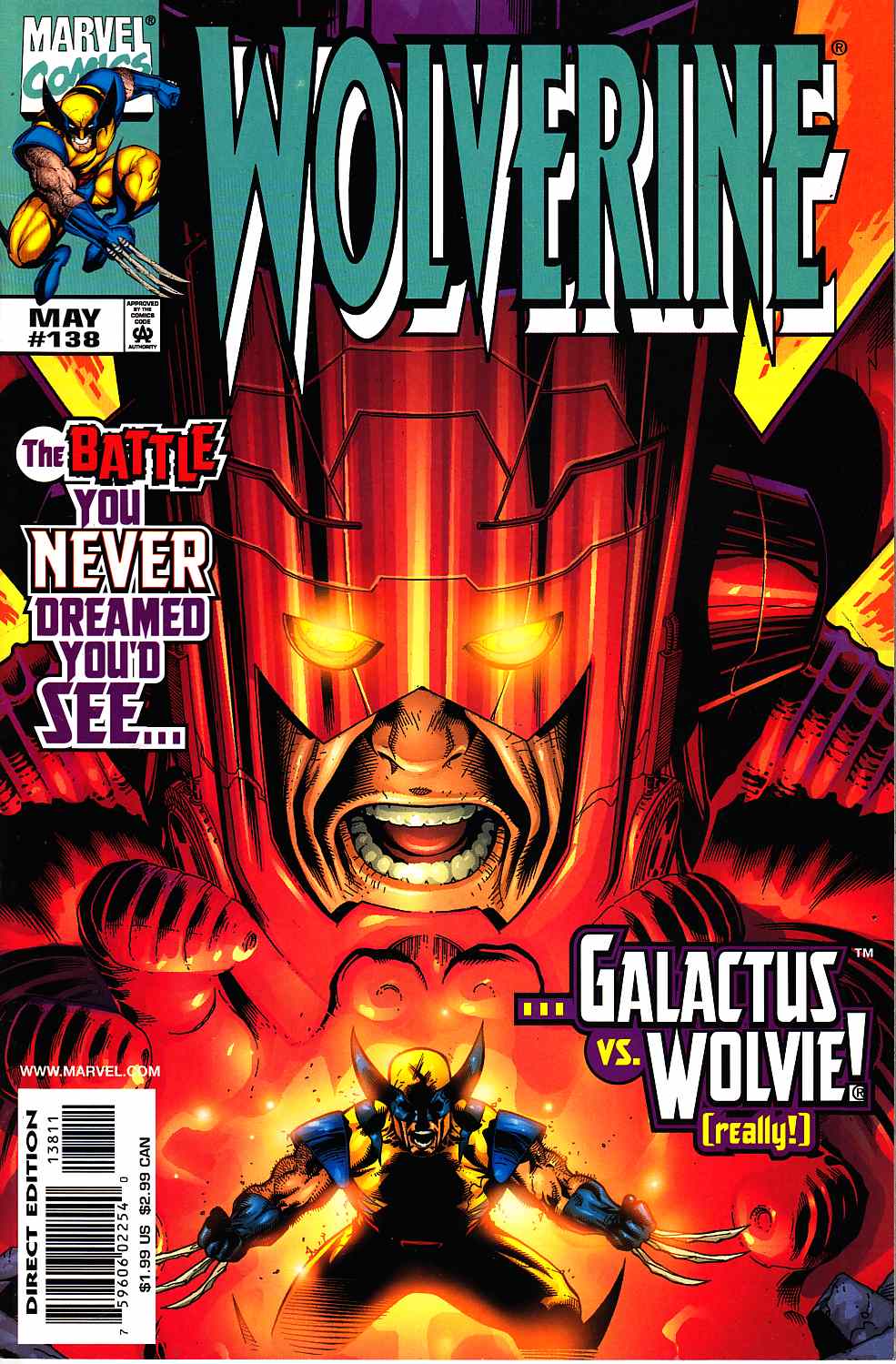 Wolverine #138 Near Mint (9.4) [Marvel Comic] LARGE