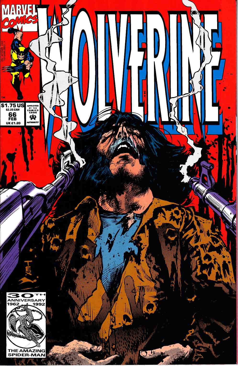 Wolverine #66 Very Fine (8.0) [Marvel Comic] THUMBNAIL
