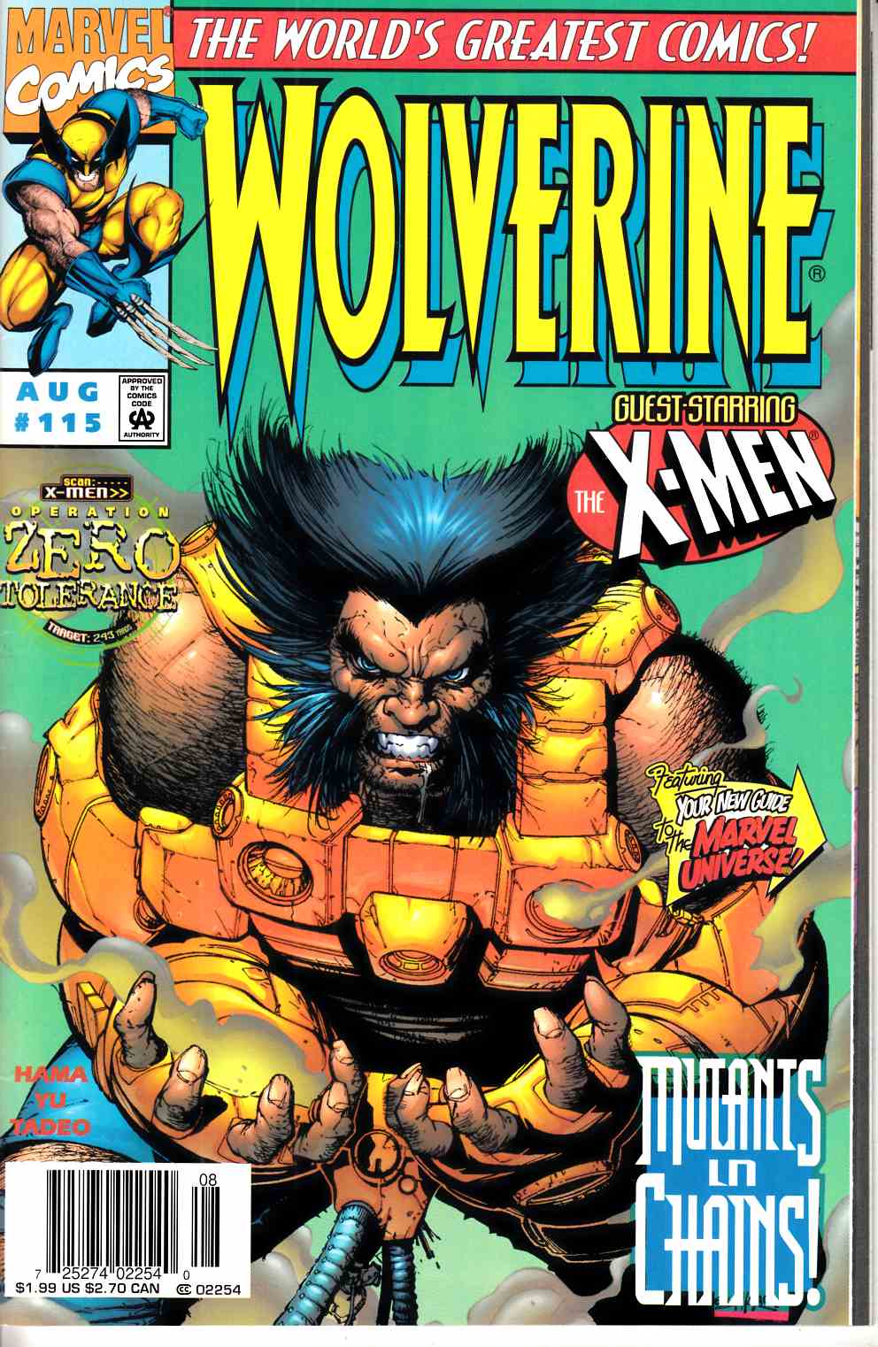 Wolverine #115 Newsstand Edition Very Fine (8.0) [Marvel Comic] LARGE