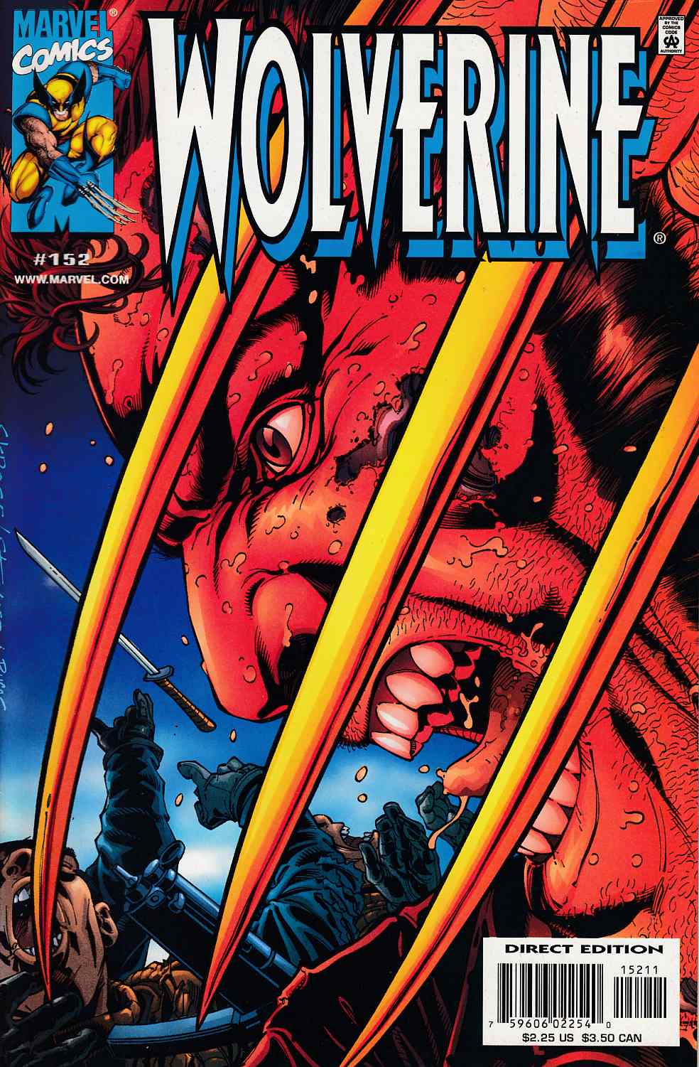 Wolverine #152 Near Mint (9.4) [Marvel Comic] LARGE