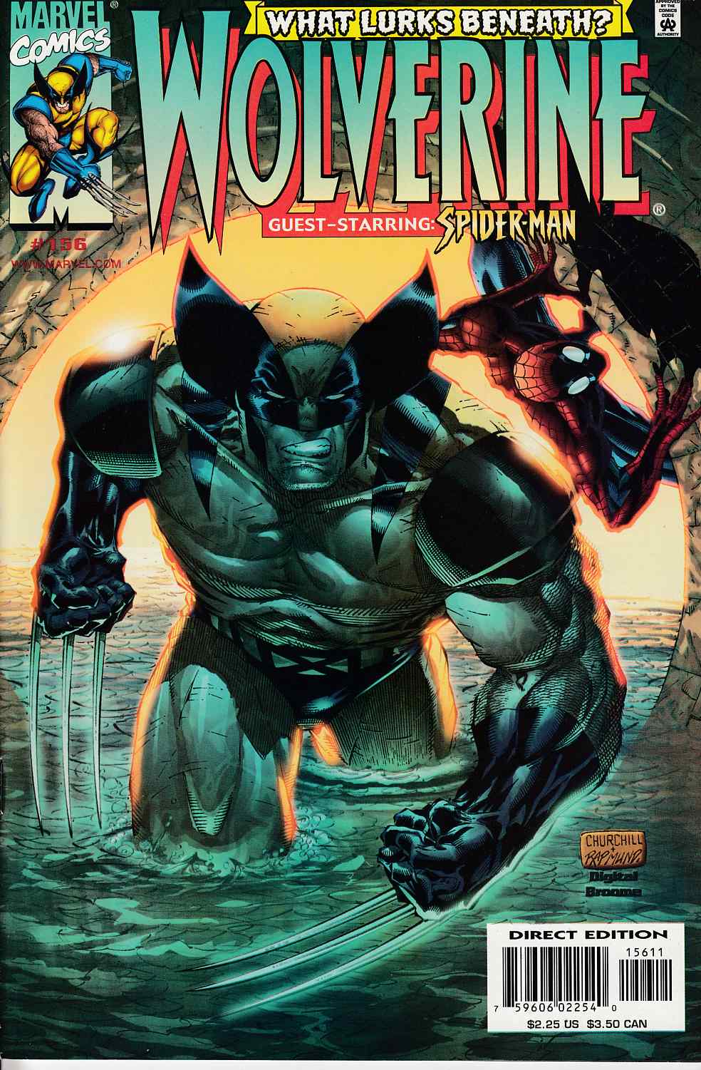 Wolverine #156 Near Mint (9.4) [Marvel Comic] LARGE