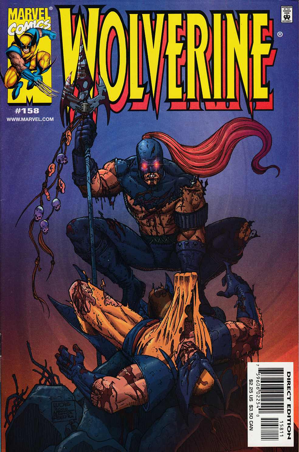 Wolverine #158 Near Mint (9.4) [Marvel Comic] LARGE