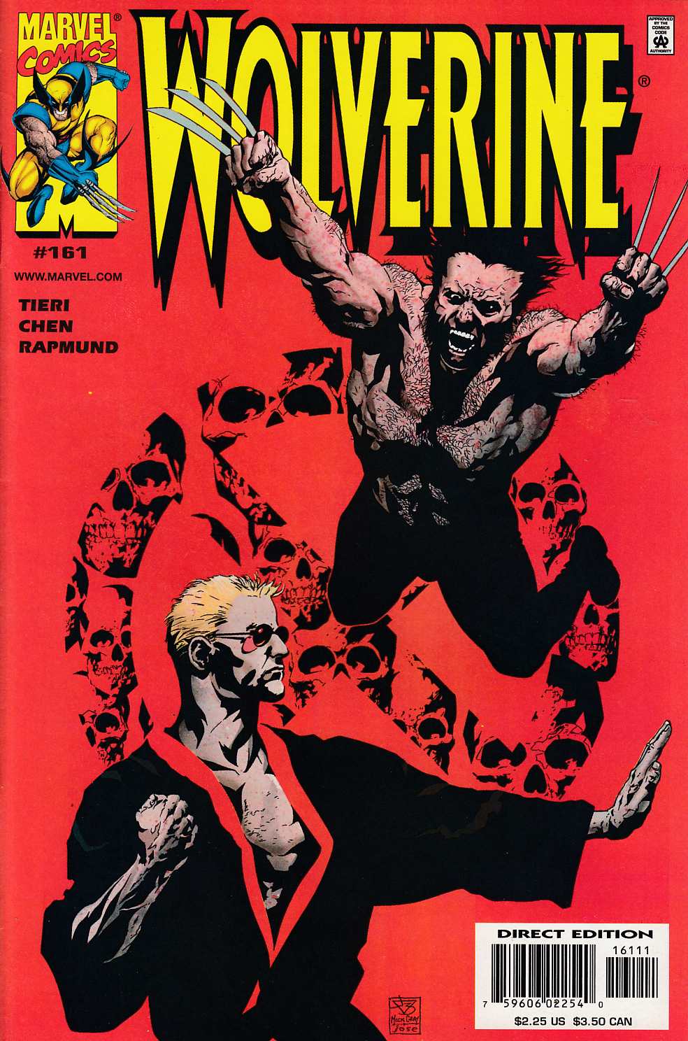 Wolverine #161 Near Mint (9.4) [Marvel Comic] THUMBNAIL