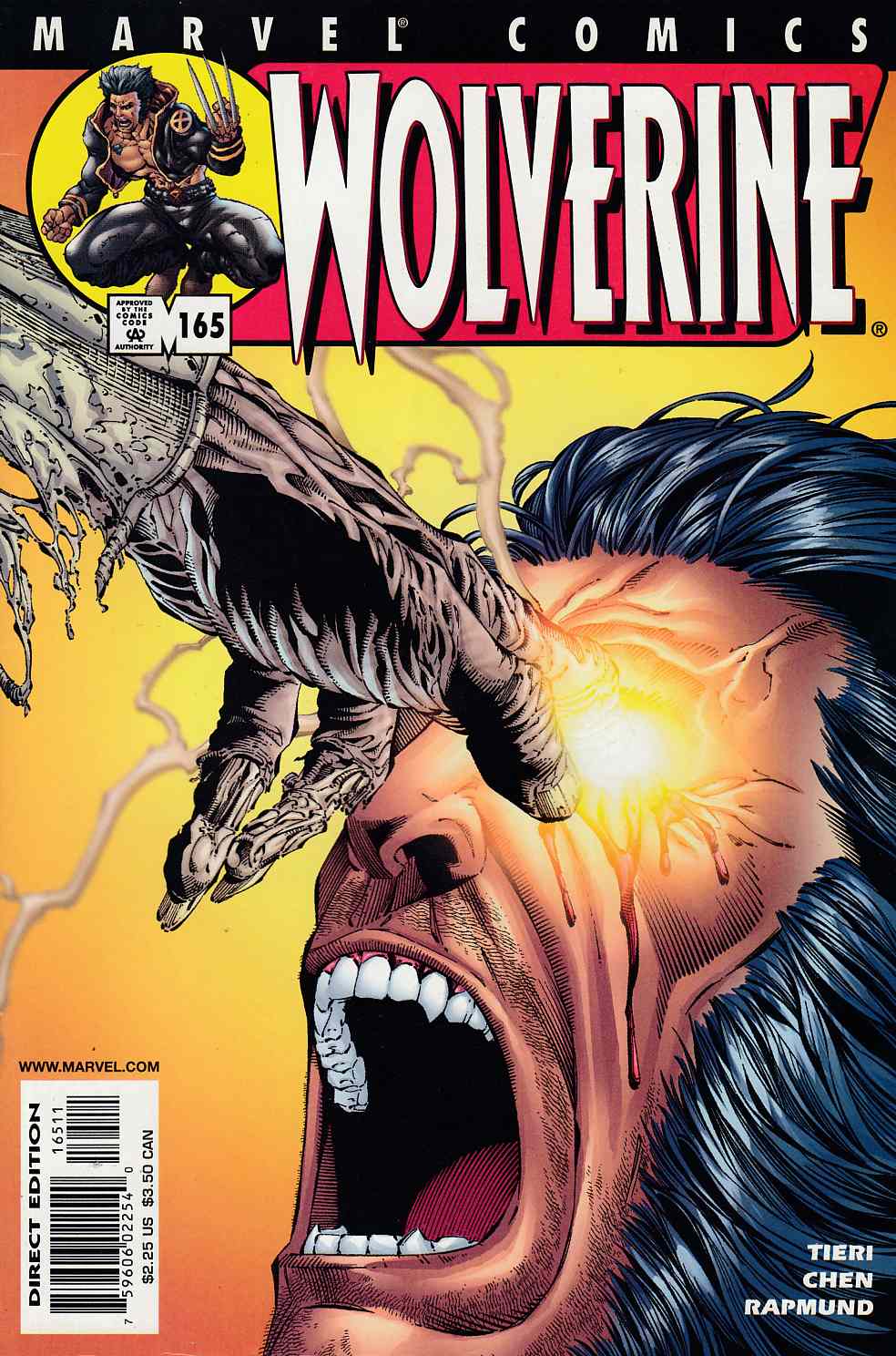 Wolverine #165 Near Mint (9.4) [Marvel Comic] LARGE