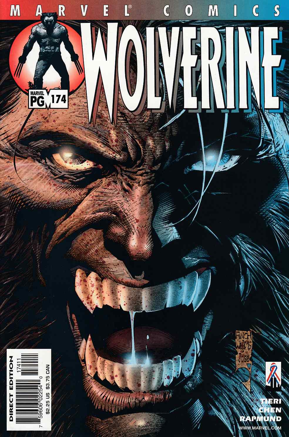 Wolverine #174 Near Mint (9.4) [Marvel Comic] THUMBNAIL