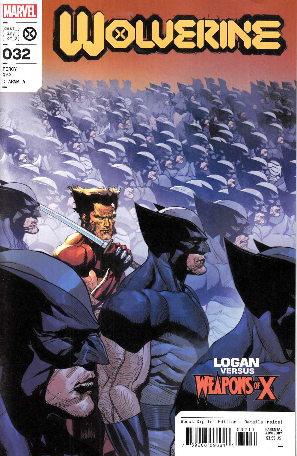 Wolverine #32 Near Mint (9.4) [Marvel Comic] THUMBNAIL