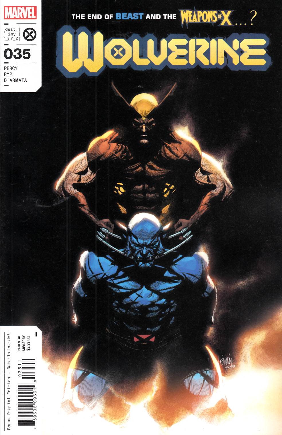 Wolverine #35 Near Mint (9.4) [Marvel Comic] LARGE