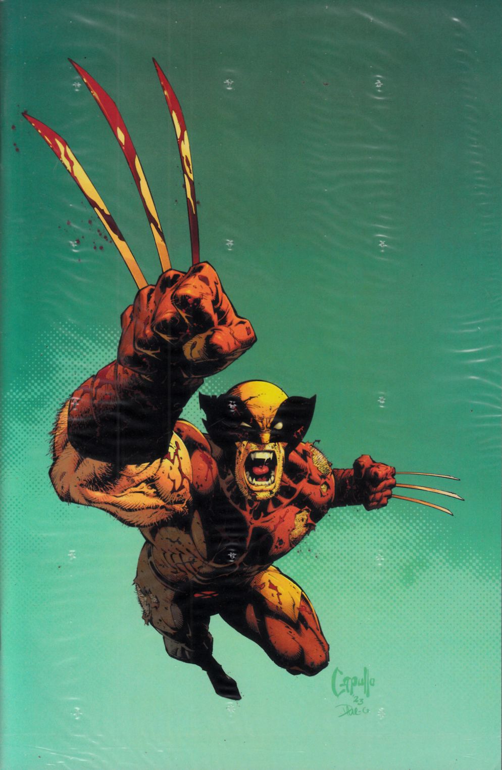 Wolverine #37 Capullo Surprise Virgin Variant Cover Near Mint (9.4) [Marvel Comic] THUMBNAIL