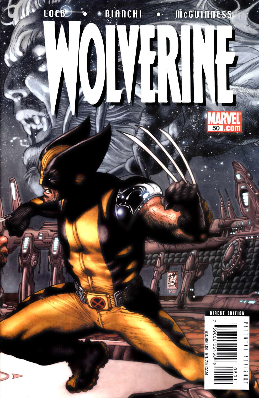 Wolverine #50 Fine (6.0) [Marvel Comic] THUMBNAIL