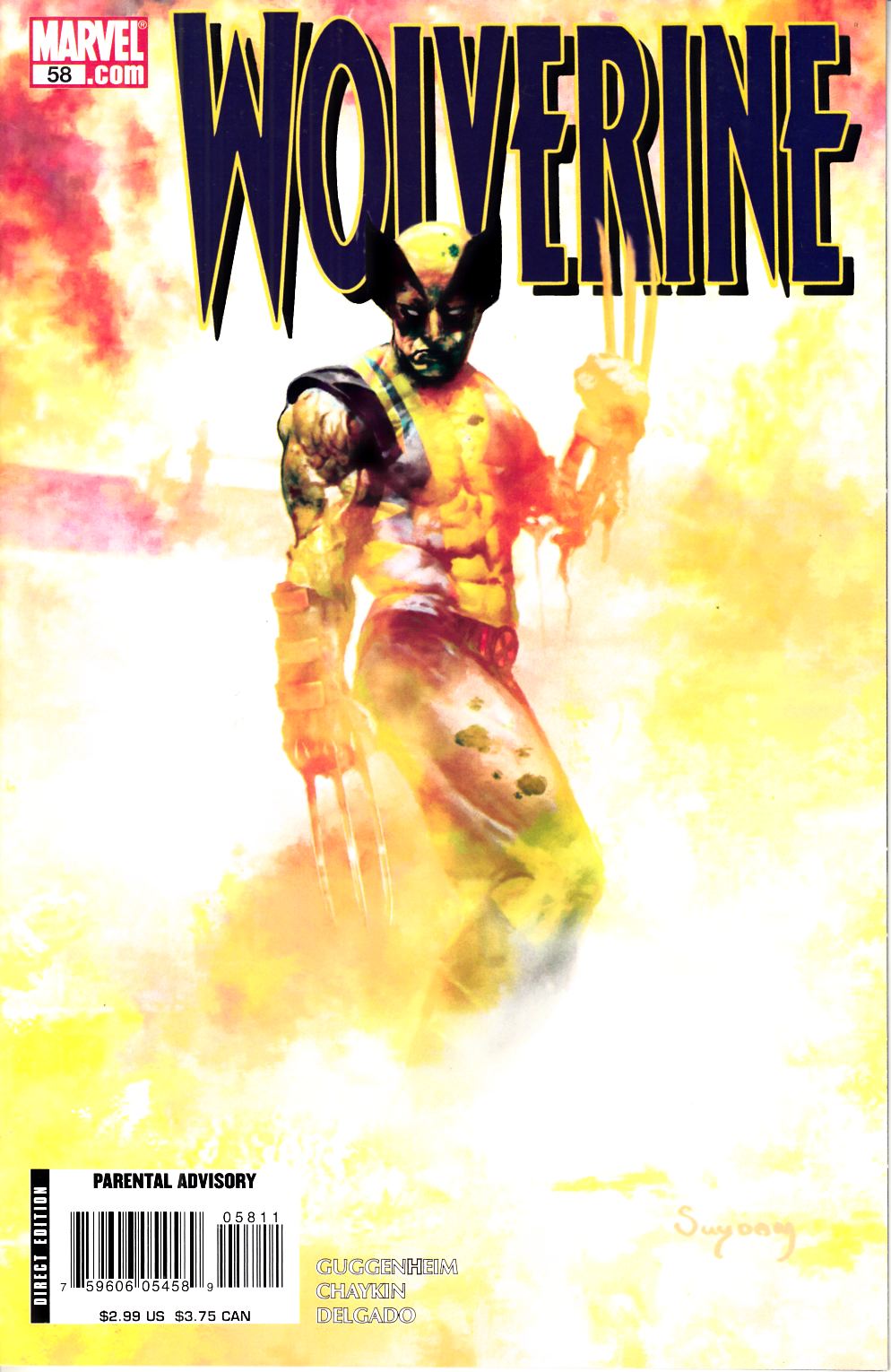 Wolverine #58 Very Fine (8.0) [Marvel Comic] LARGE