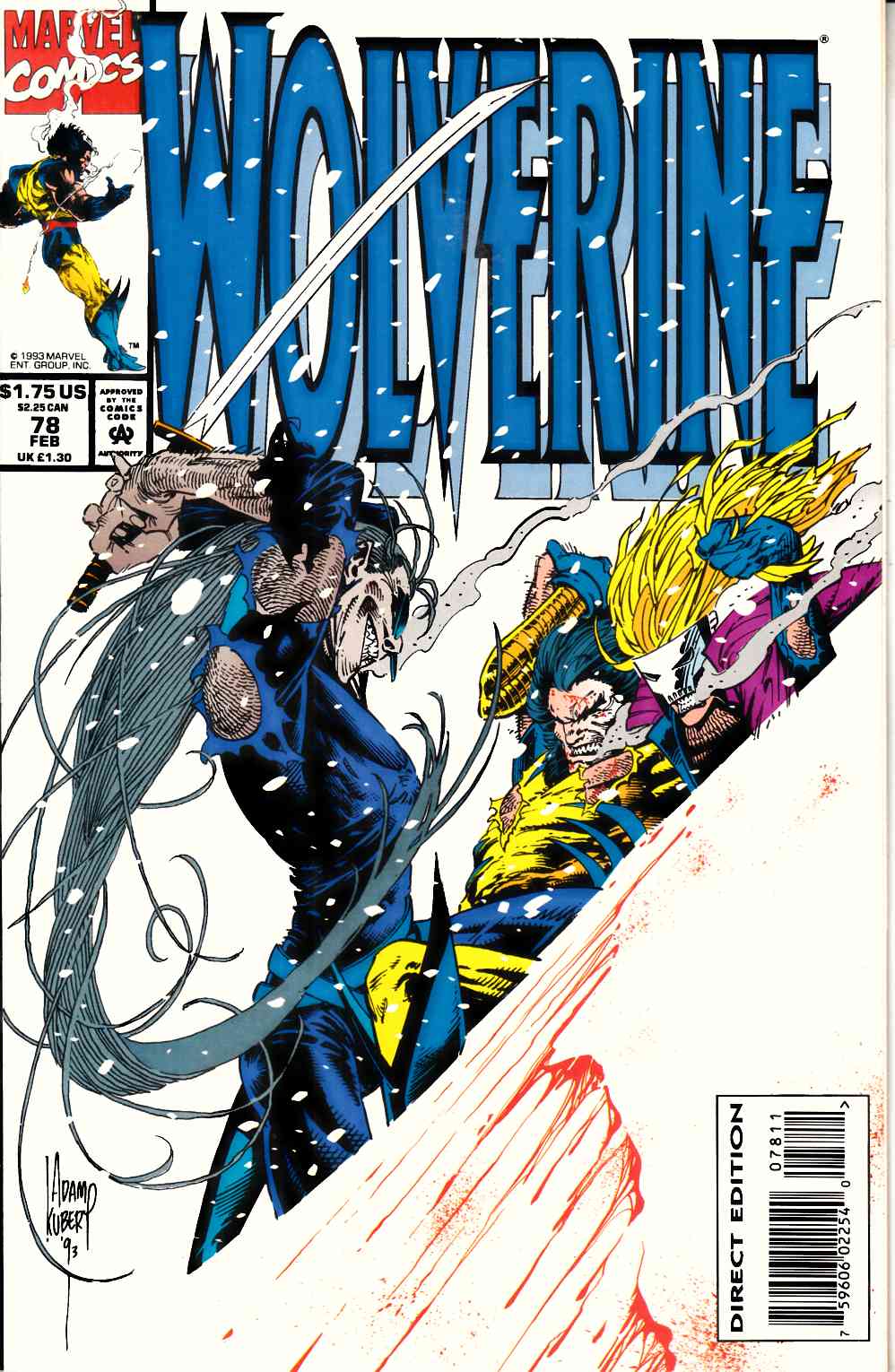 Wolverine #78 Near Mint (9.4) [Marvel Comic] THUMBNAIL