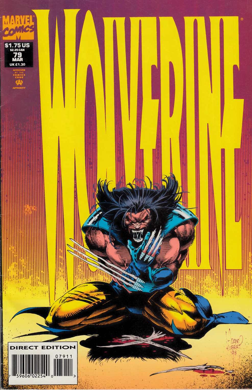 Wolverine #79 Fine (6.0) [Marvel Comic] THUMBNAIL
