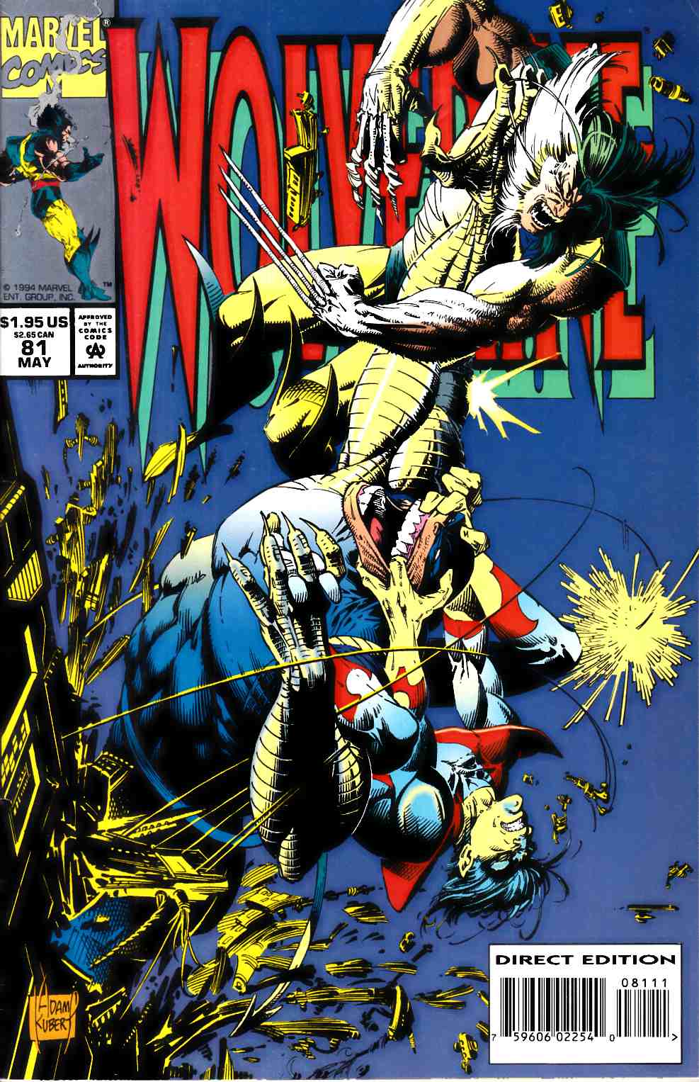 Wolverine #81 Fine (6.0) [Marvel Comic] LARGE