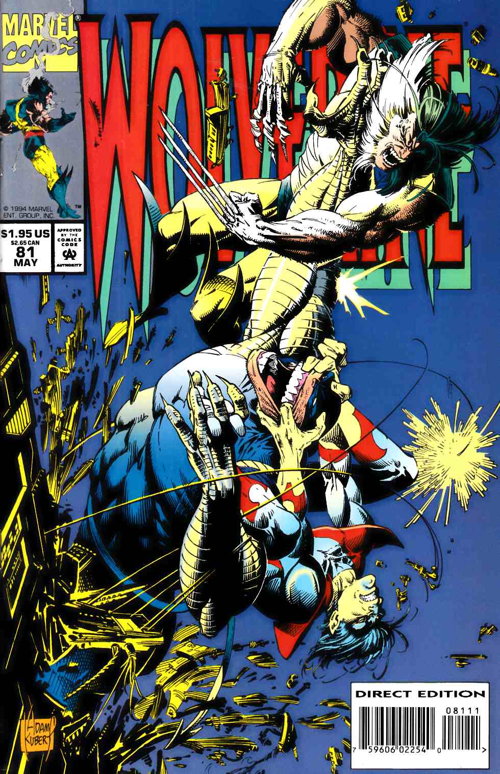 Wolverine #81 Very Fine (8.0) [Marvel Comic] THUMBNAIL