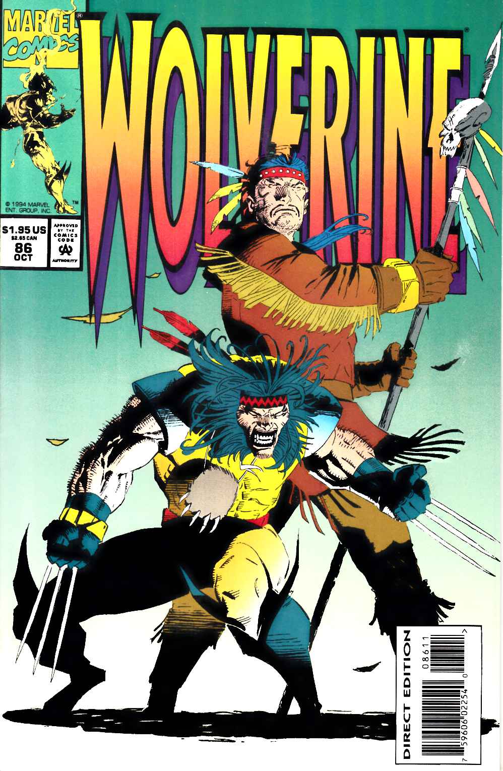 Wolverine #86 Near Mint (9.4) [Marvel Comic] THUMBNAIL