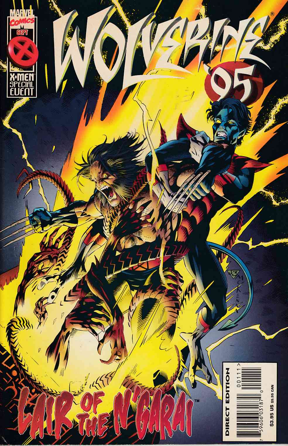 Wolverine Annual 1995 Fine Plus (6.5) [Marvel Comic] THUMBNAIL