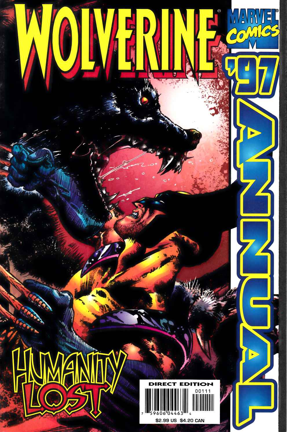 Wolverine Annual 1997 Very Fine (8.0) [Marvel Comic] LARGE
