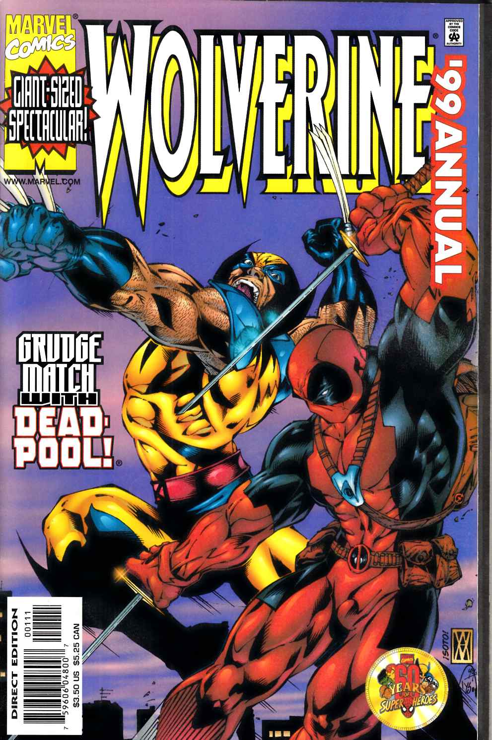Wolverine Annual 1999 Near Mint (9.4) [Marvel Comic] THUMBNAIL