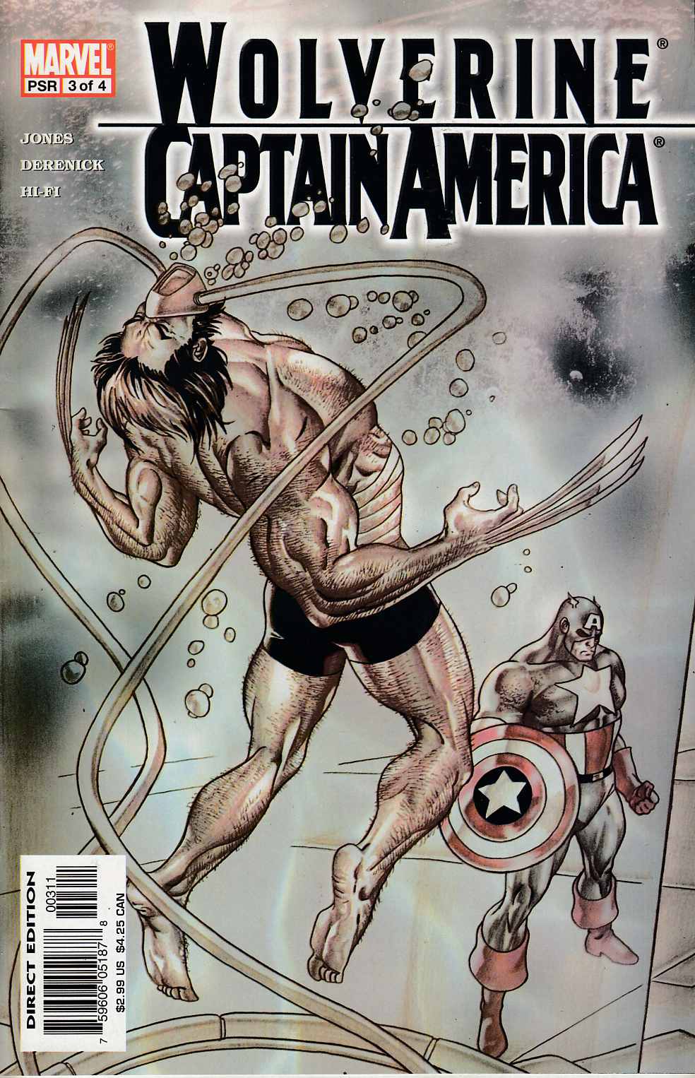 Wolverine Captain America #3 Near Mint (9.4) [Marvel Comic] THUMBNAIL