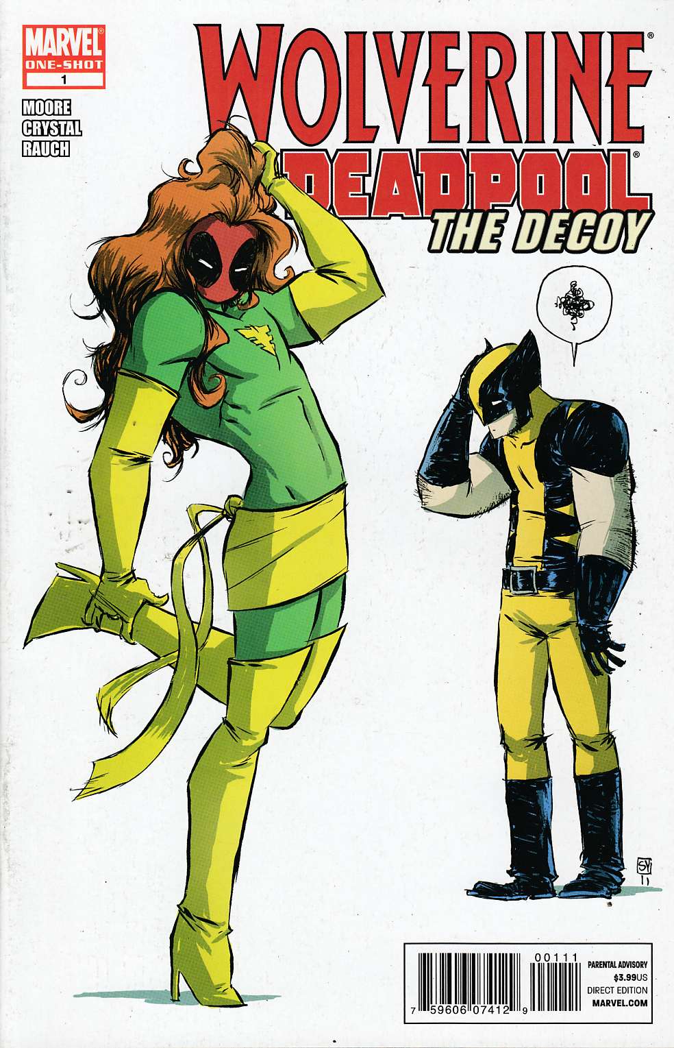 Wolverine Deadpool The Decoy #1 Near Mint (9.4) [Marvel Comic] LARGE