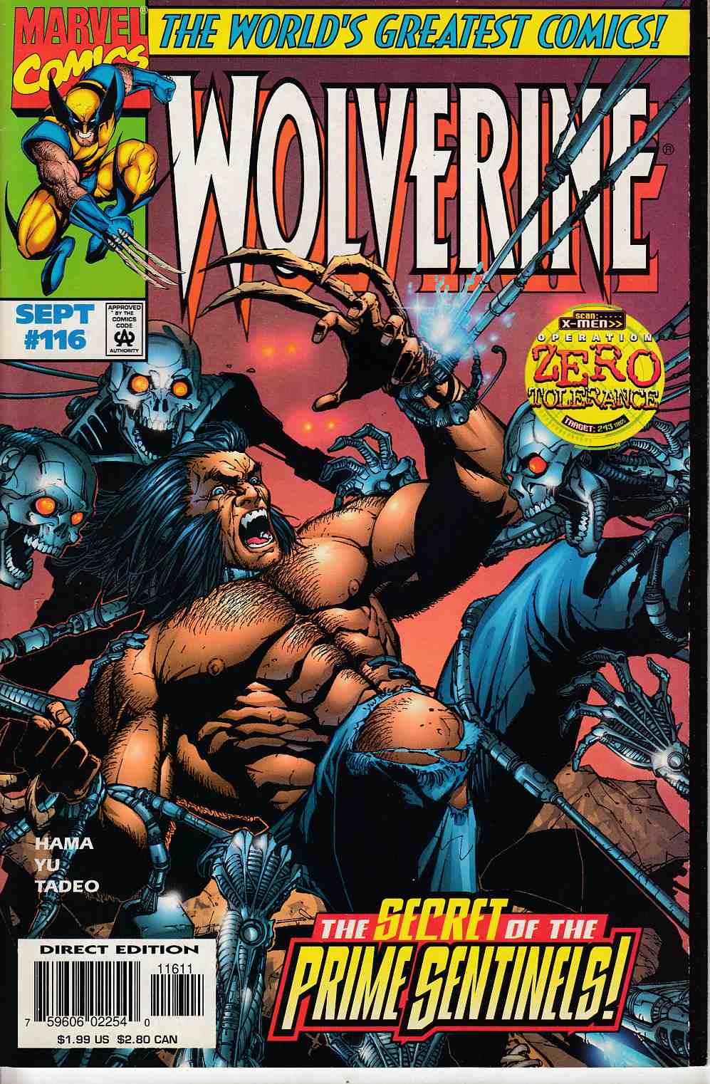 Wolverine #116 Near Mint Minus (9.2) [Marvel Comic] LARGE