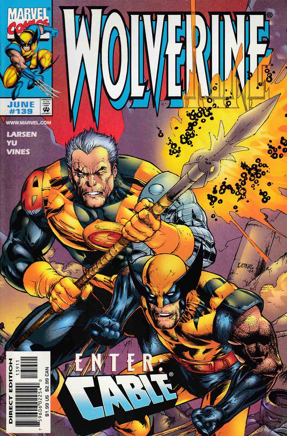 Wolverine #139 Near Mint (9.4) [Marvel Comic] LARGE