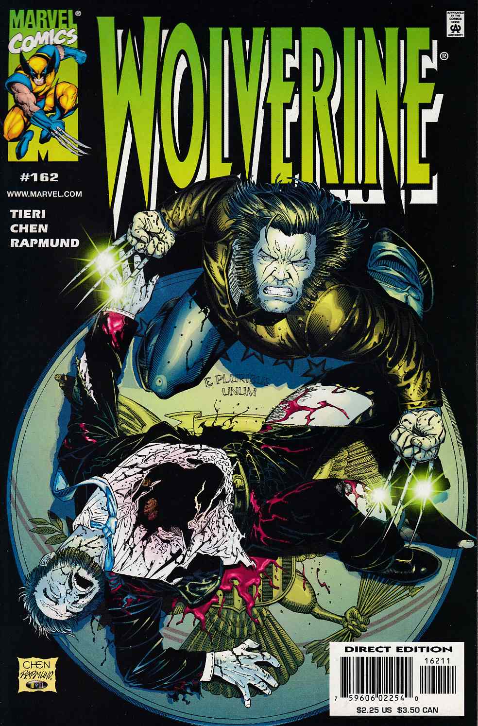 Wolverine #162 Near Mint (9.4) [Marvel Comic] LARGE