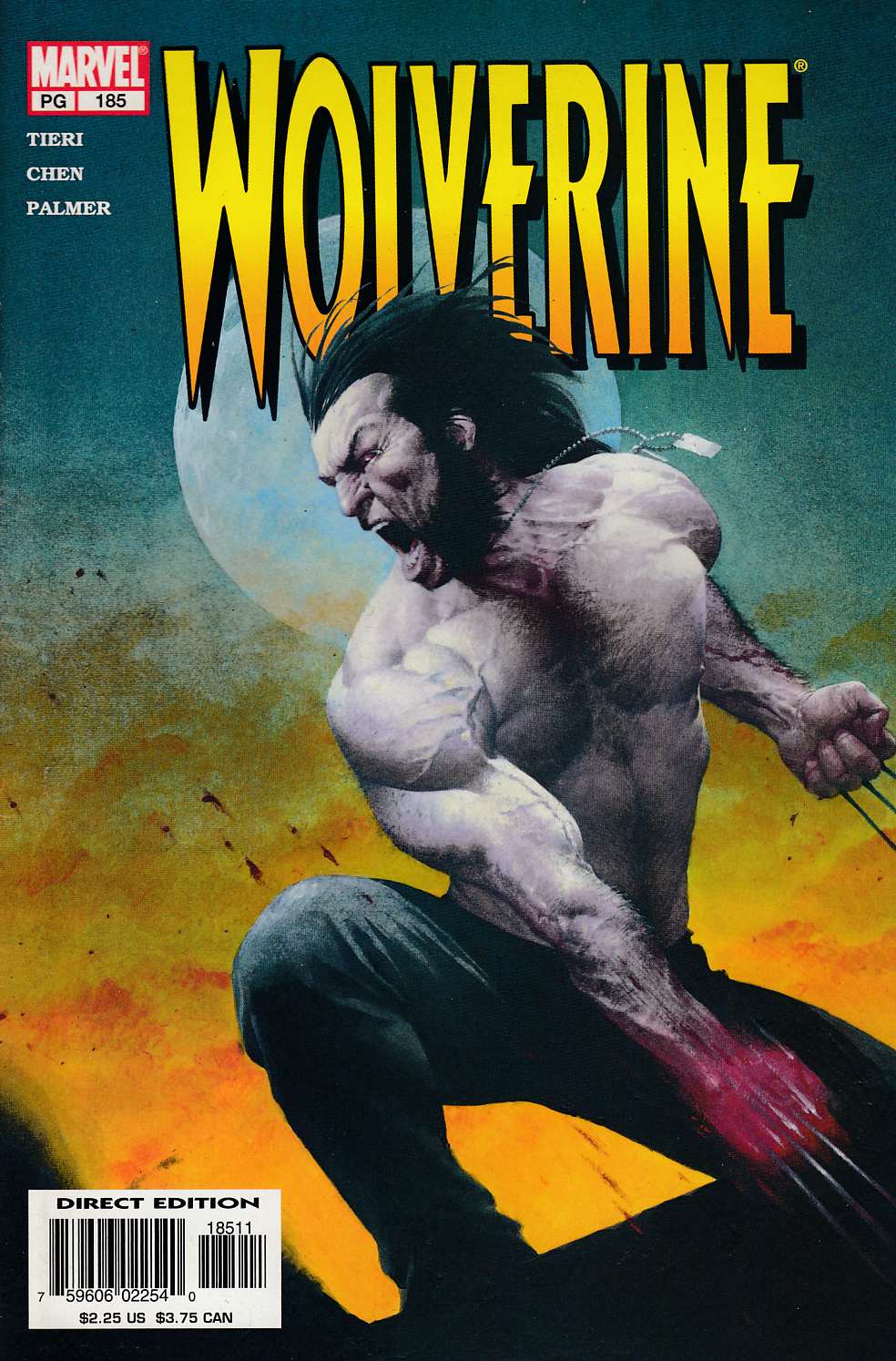Wolverine #185 Near Mint (9.4) [Marvel Comic] LARGE