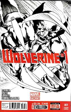Wolverine #1 Davis Sketch Incentive Cover (Now) [Comic] LARGE