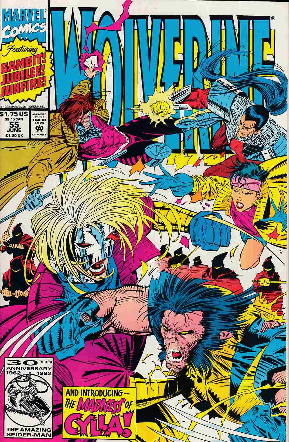 Wolverine #55 Near Mint (9.4) [Marvel Comic] THUMBNAIL